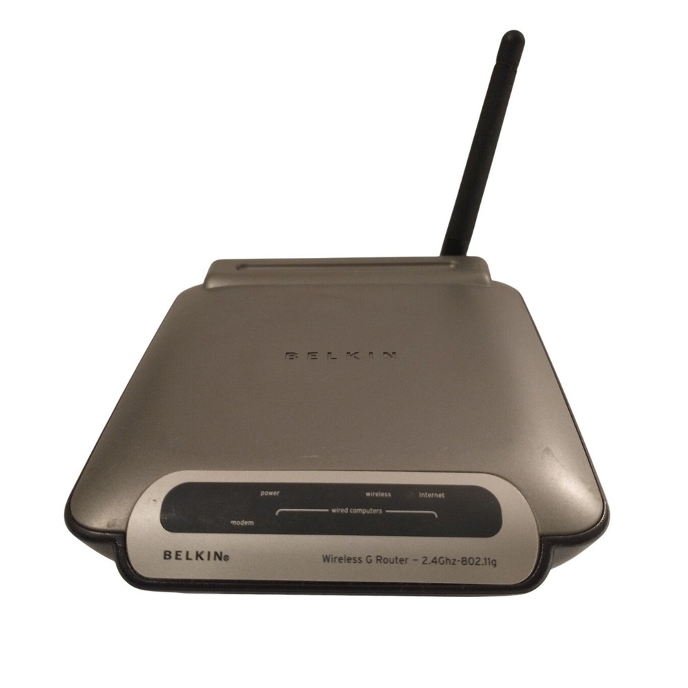 Belkin Wireless G Router 54 Mbps 4-Port 10/100 F5D7230-4 v9 Router ONLY